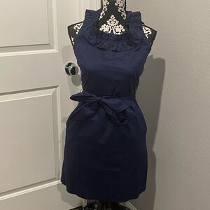 J.Crew blue sleeveless dress